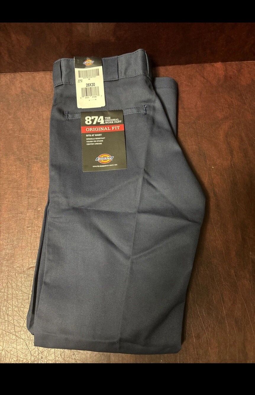 Dickies 874 Original Fit Work Pants 28x30 gray